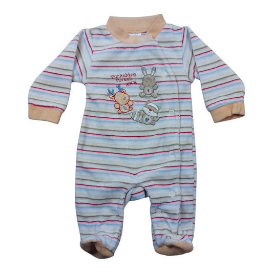 Grenouillère velours Préma