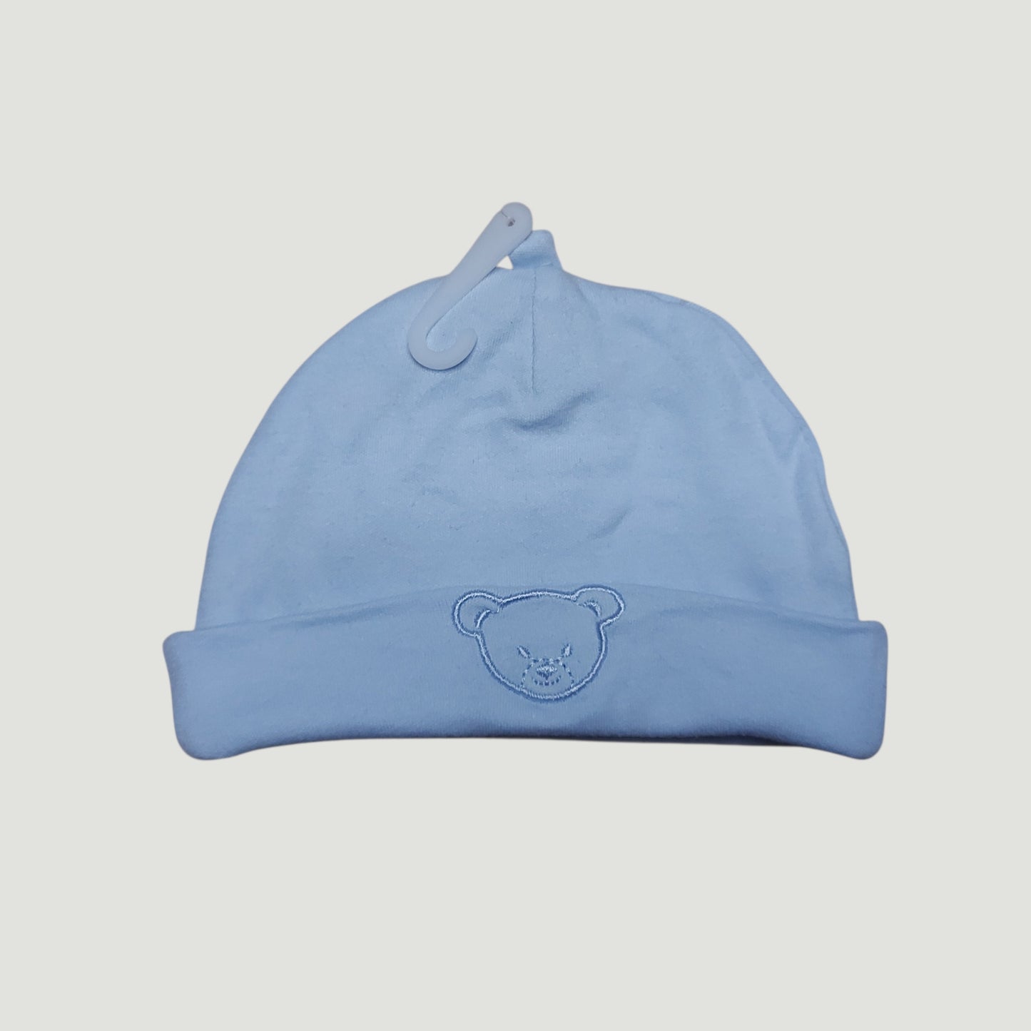 Bonnet bleu 0/3 mois