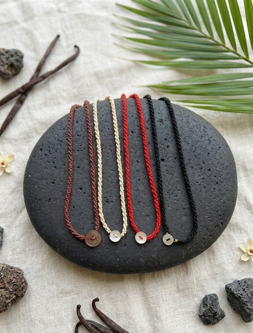 Sautoir Torsadé "L'Essentiel" – Collection Terre & Mer