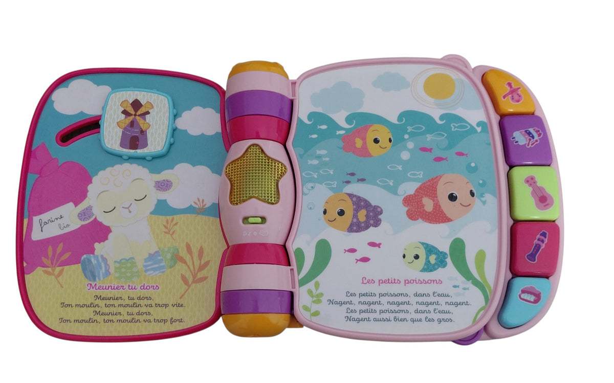 Super livre enchanté des baby loulous Vtech