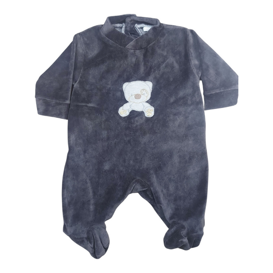 Grenouillère velours Préma