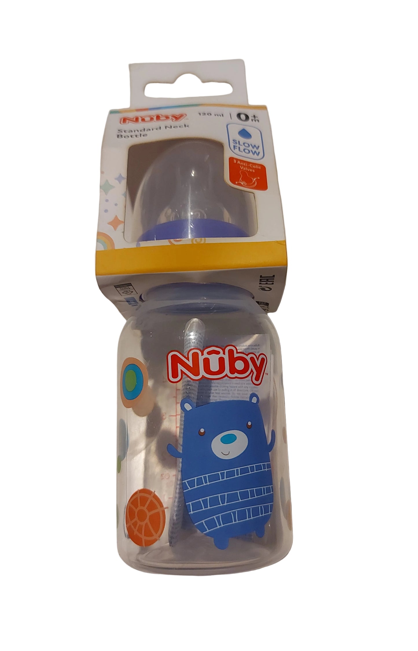 Petit Biberon plastique 120 ml Nuby NEUF