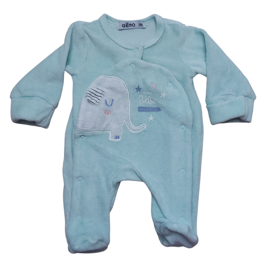 Grenouillère velours Préma