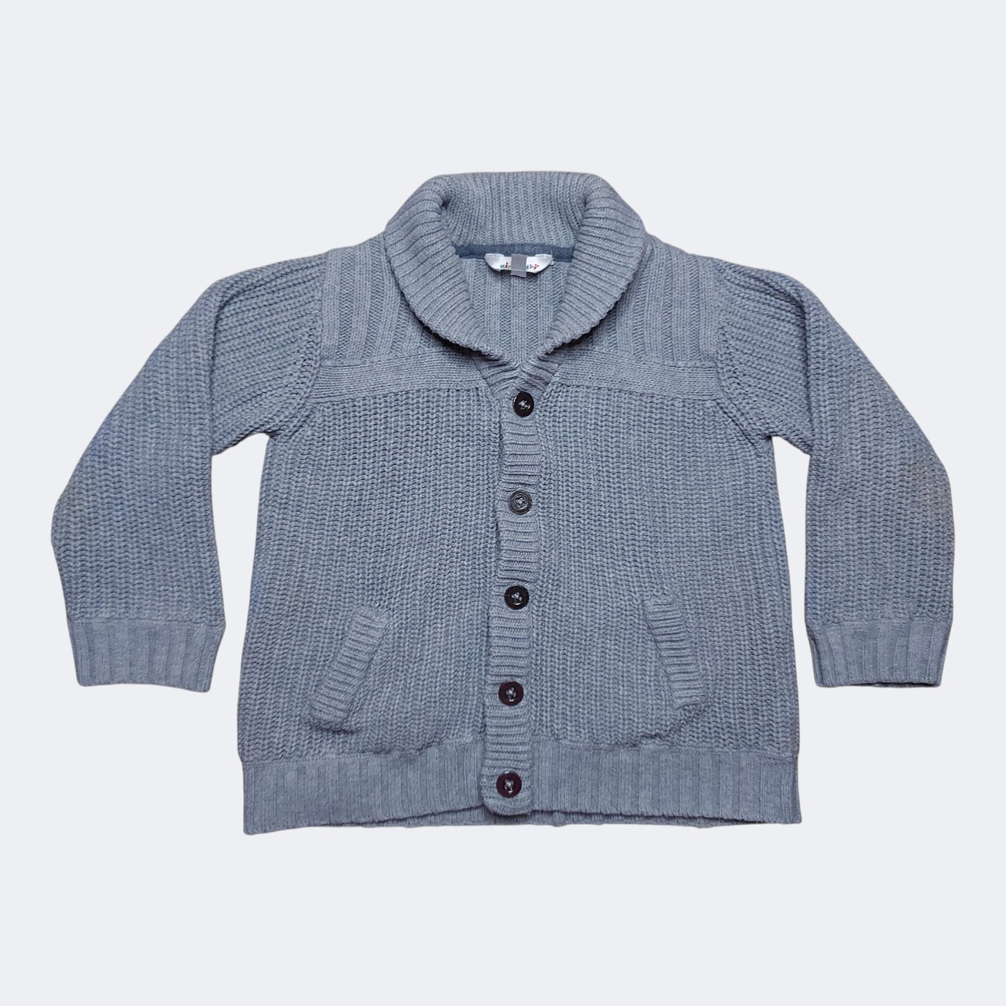 Pull gris 4 ans